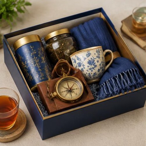 Retirement moments gift hamper inspiration