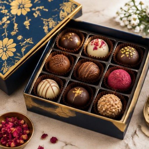 Chocolate moments gift hamper inspiration